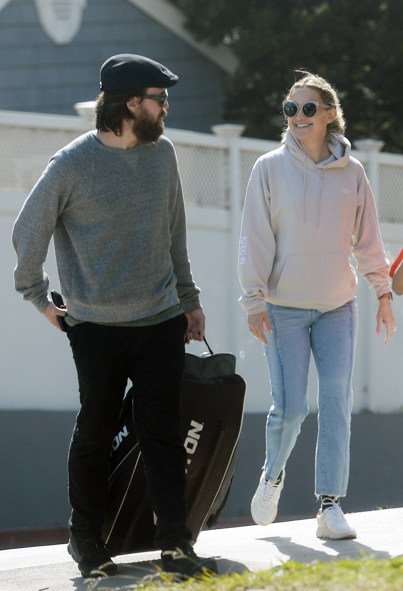 Kate Hudson 2022 : Kate Hudson – With Danny Fujikawa head to her sons baseball game in Los Angeles-03