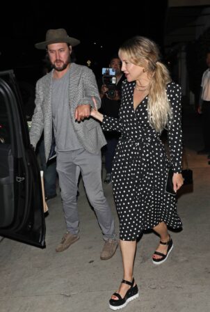 Kate Hudson - With Danny Fujikawa leave Giorgio Baldi restaurant in Santa Monica