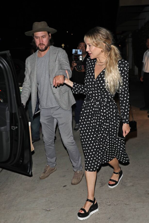 Kate Hudson - With Danny Fujikawa leave Giorgio Baldi restaurant in Santa Monica
