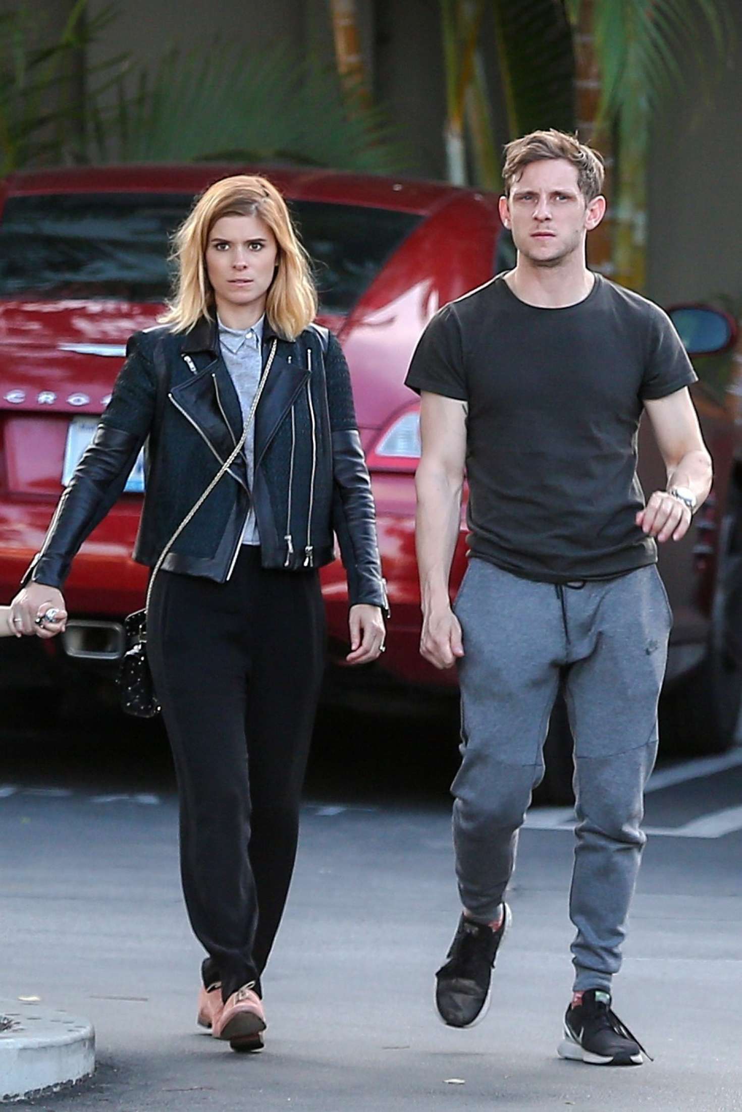Kate Mara and Jamie Bell have a bowling date in Los Angeles | GotCeleb