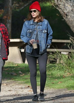 Kate Mara in Tights out in Los Angeles