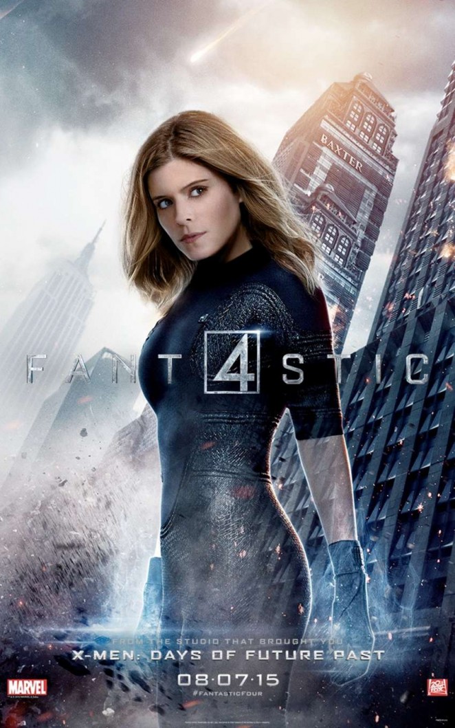 Kate Mara is The Invisible Woman on 'Fantastic Four' Poster