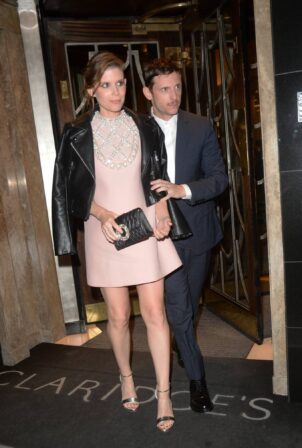 Kate Mara - Leaving BFI Fellowships to James Bond producers Michael G. Wilson in London