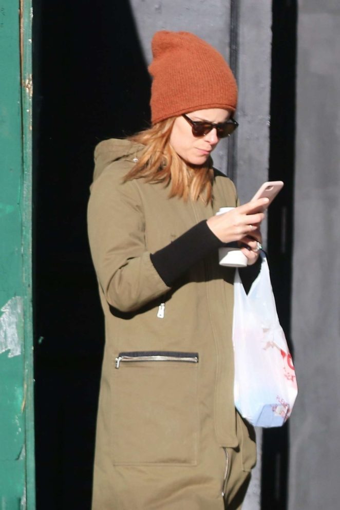 Kate Mara out in New York
