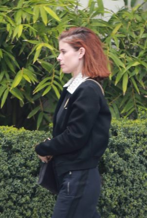Kate Mara - Seen at San Vicente Bungalows for lunch in West Hollywood