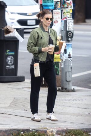 Kate Mara - Seen on a coffee run in Los Feliz
