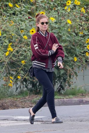 Kate Mara - Seen with a friend at All Time in Los Feliz