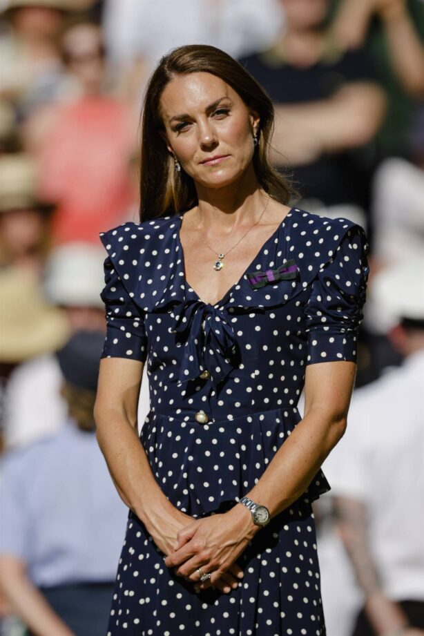 Kate Middleton - 2022 Wimbledon Men's Singles Final in London