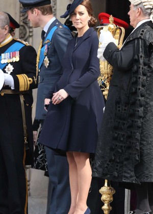 Kate Middleton - A Service of Commemoration for Troops in Afghanistan in London