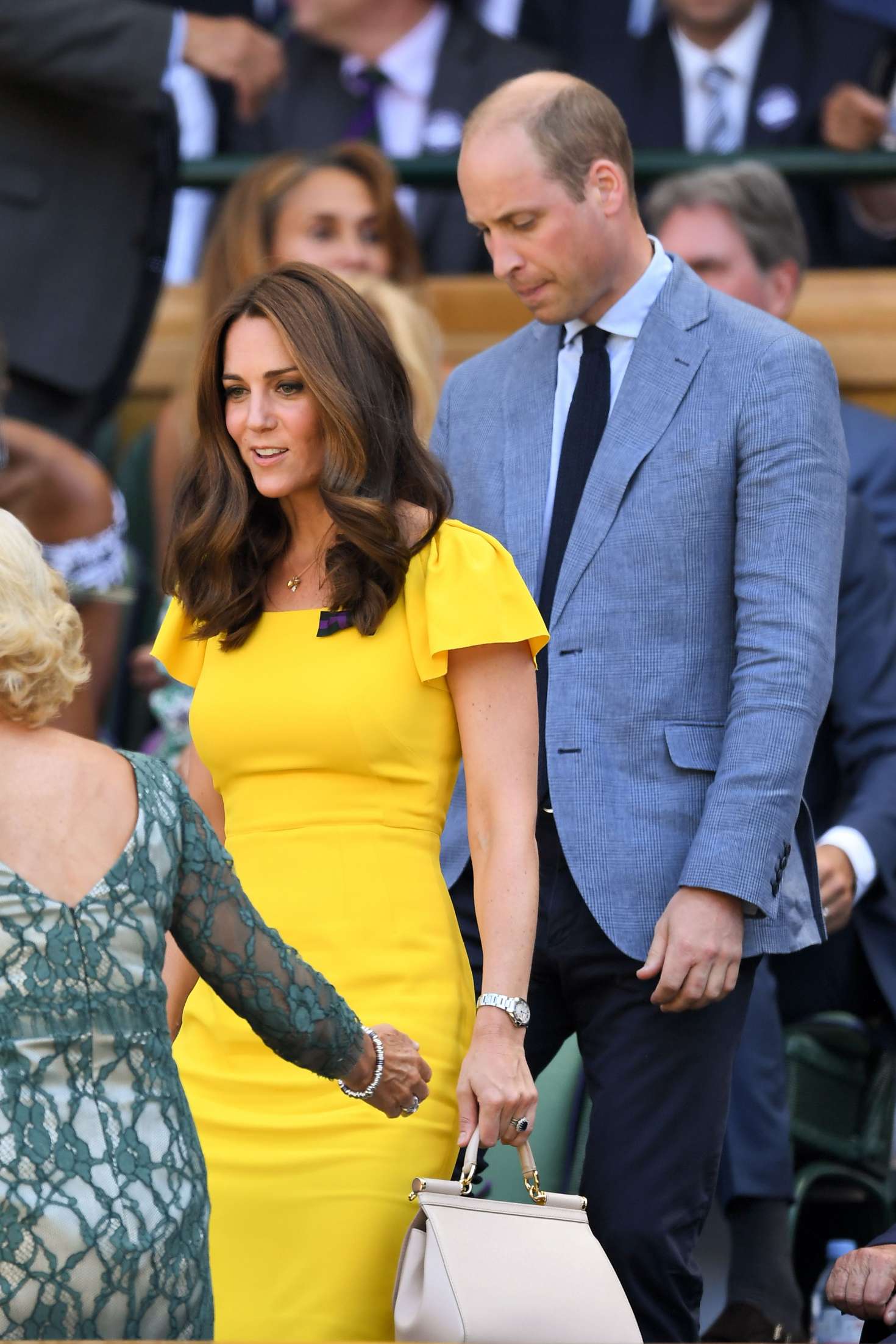 Kate Middleton and Prince William – 2018 Wimbledon Tennis Championships ...