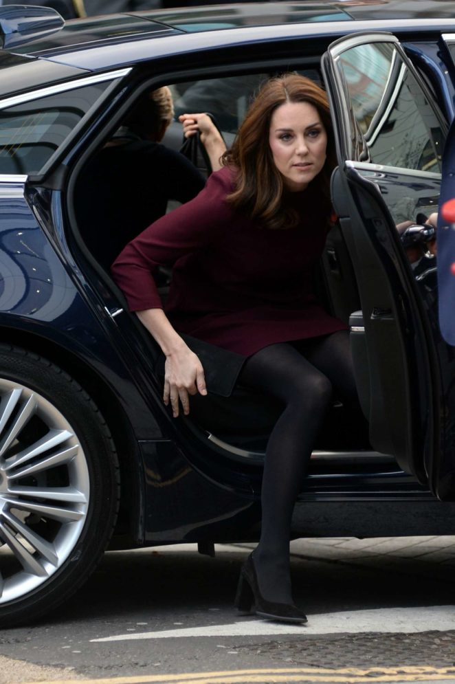 Kate Middleton - Arrives at UBS Building in London