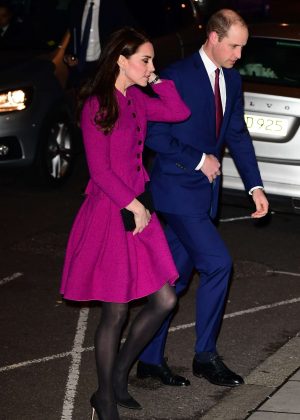 Kate Middleton - Arriving at Chandos House for thier second engagment of the day in London