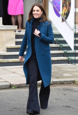 Kate Middleton - Arriving at The Foundling Museum in London