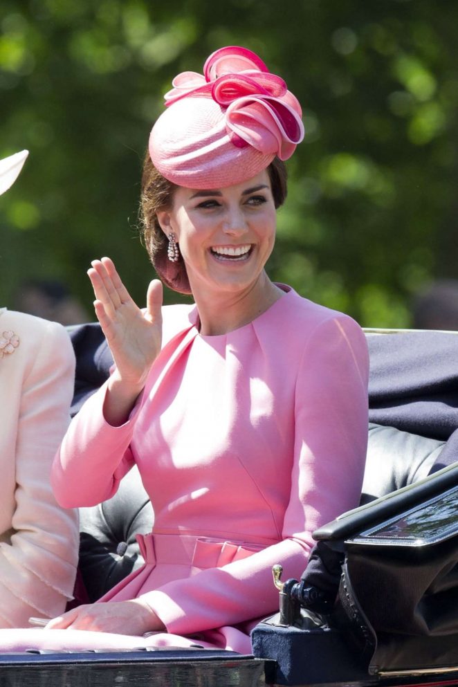 Kate Middleton at 2017 Annual Trooping The Colour Parade in London
