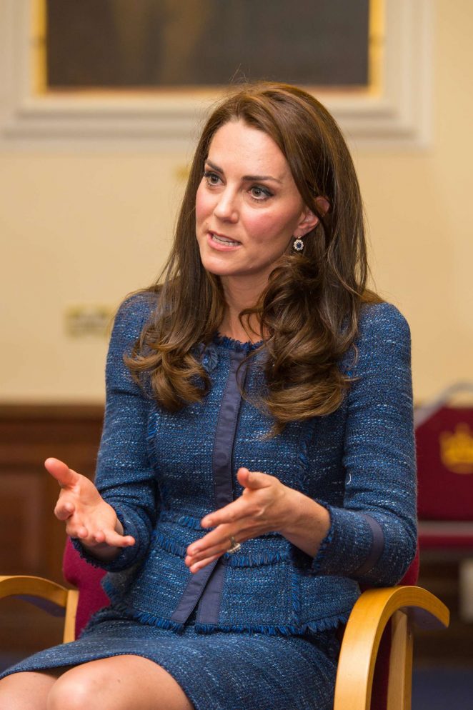 Kate Middleton at Kings College Hospital in south London
