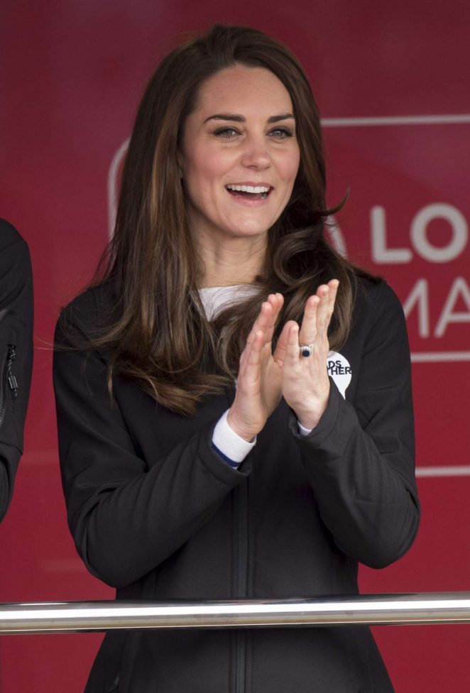 Kate Middleton at The London Marthon