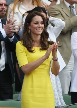 Kate Middleton at Wimbledon Championships 2016 in London