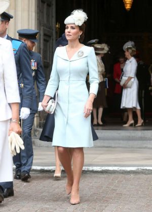 Kate Middleton - Cambridge 100th anniversary service RAF in in London