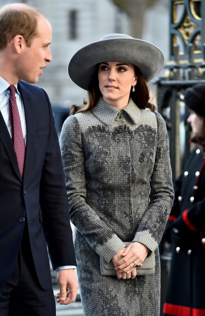 Kate Middleton - Commonwealth Observance Day Service in London