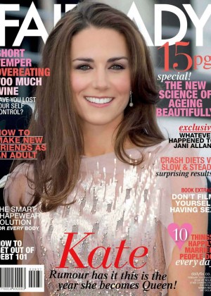 Kate Middleton - Fairlady Cover (February 2015)