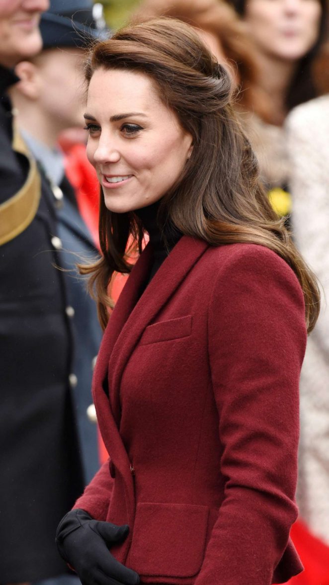 Kate Middleton - Greets fans in Wales