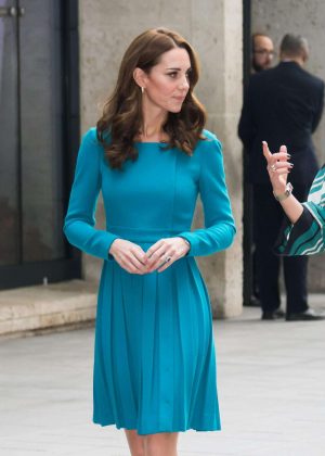 Kate Middleton - Leaving the BBC in London