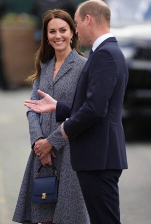 Kate Middleton - Opening of the Glade of Light Memorial at Manchester Cathedral