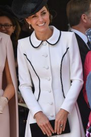 Kate Middleton - Order of the Garter Service in Windsor