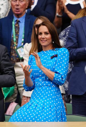 Kate Middleton - Seen at Wimbledon 2022 in London