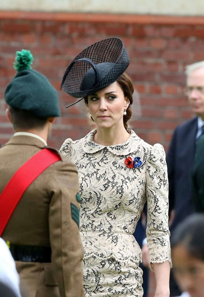 Kate Middleton - Somme Centenary Commemorations in Thiepval