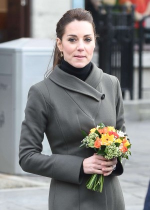 Kate Middleton - Visited a photography project run by charity Mind in London