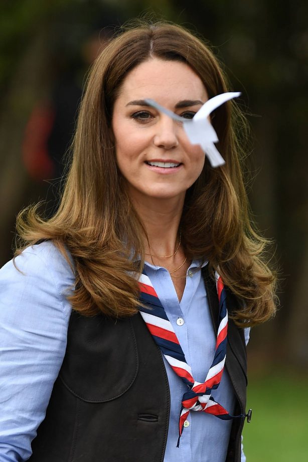 Kate Middleton - Visits a Scout Group in Northolt - Northwest London