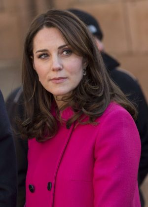 Kate Middleton - Visits Coventry Cathedral in England