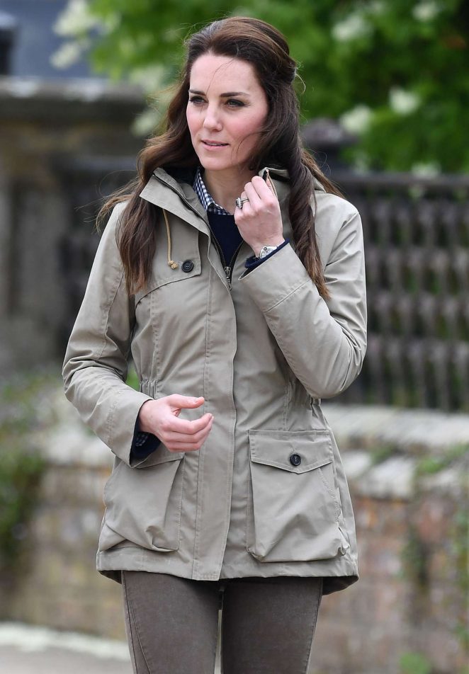 Kate Middleton - Visits Farms for city Children at Arlingham in Gloucester