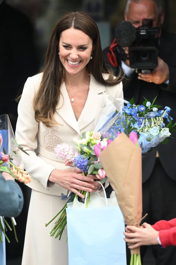 Kate Middleton - Visits Maternal Healthcare Organizations in London