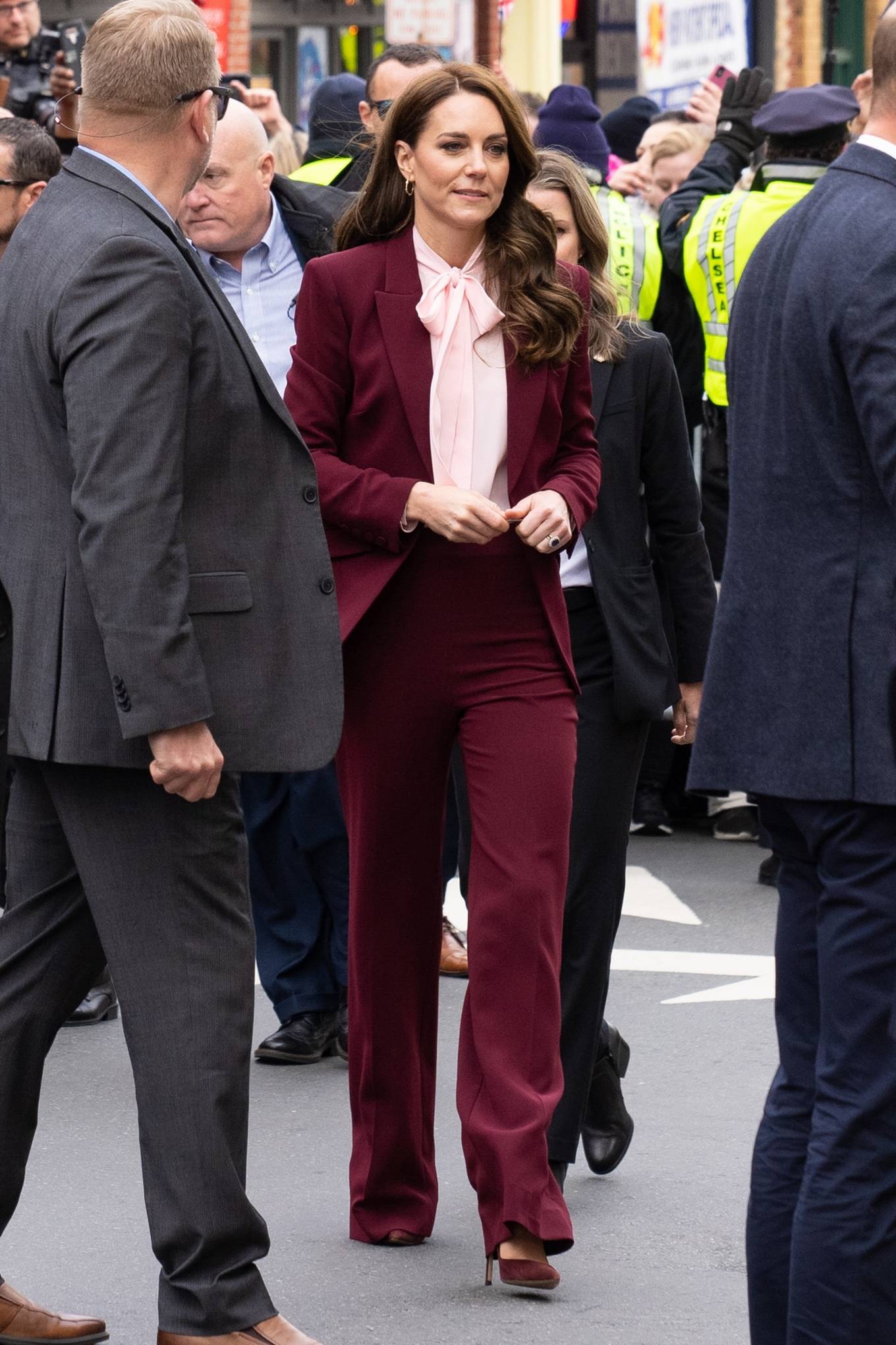 Kate Middleton - Visits Roca during their visit to Boston in Chelsea