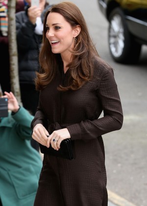 Kate Middleton visits The Fostering Network in London
