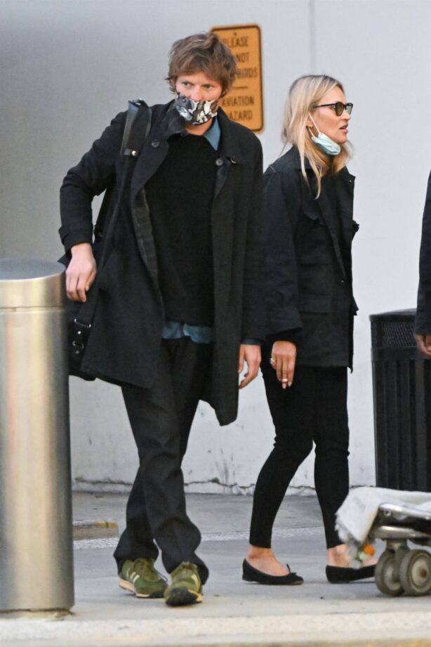 Kate Moss - Arrives at JFK Airport in New York