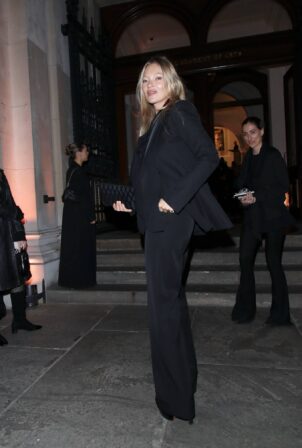 Kate Moss - Arrives at the Nikolai von Bismarck - The Fendi Book Signing