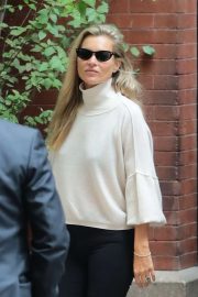 Kate Moss - leaves her hotel in New York City