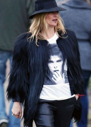 Kate Moss Out and about in London