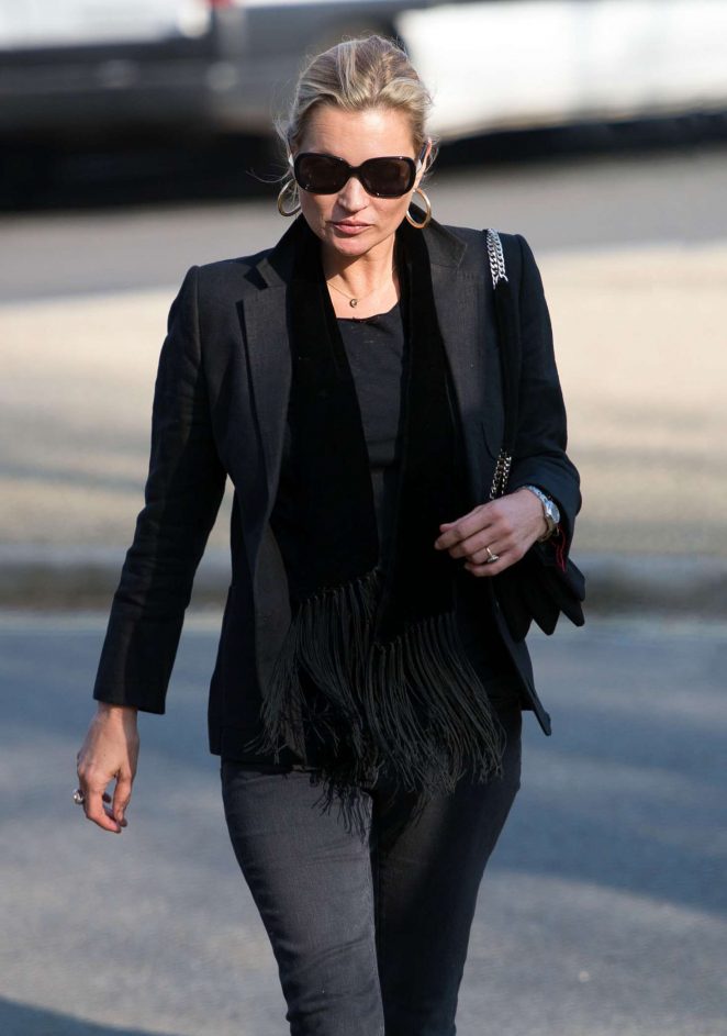 Kate Moss out and about in London