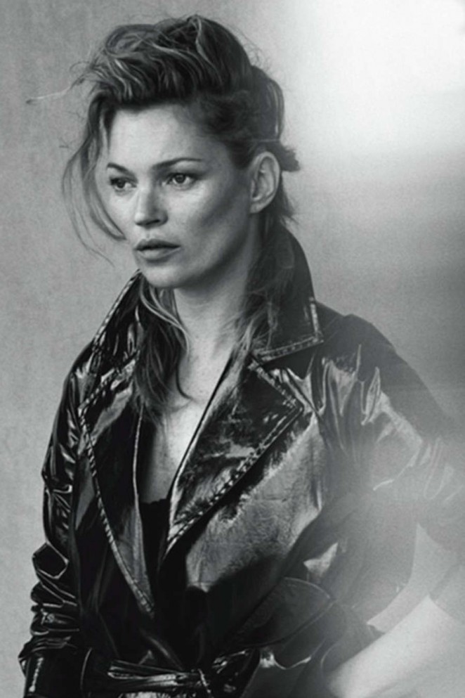Kate Moss - Vogue Italy Magazine (January 2015)