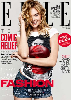Kate Upton - ELLE UK Cover (March 2015)