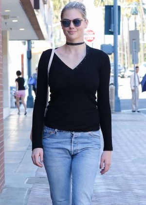 Kate Upton in Jeans out in Beverly Hills