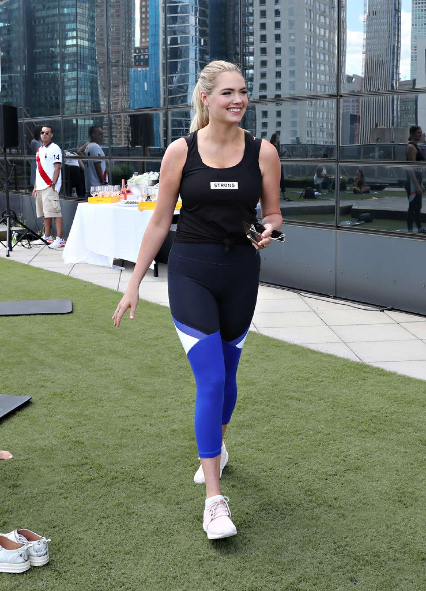 Kate Upton â€“ Pictured at Strong4Me Workout Event in NYC
