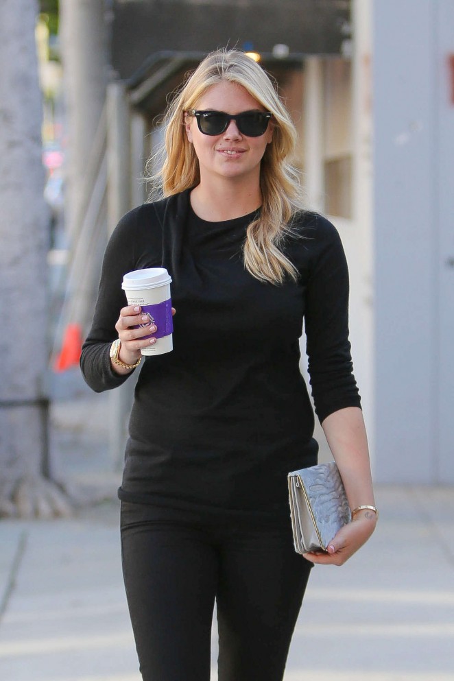 Kate Upton in Jeans Out in Beverly Hills