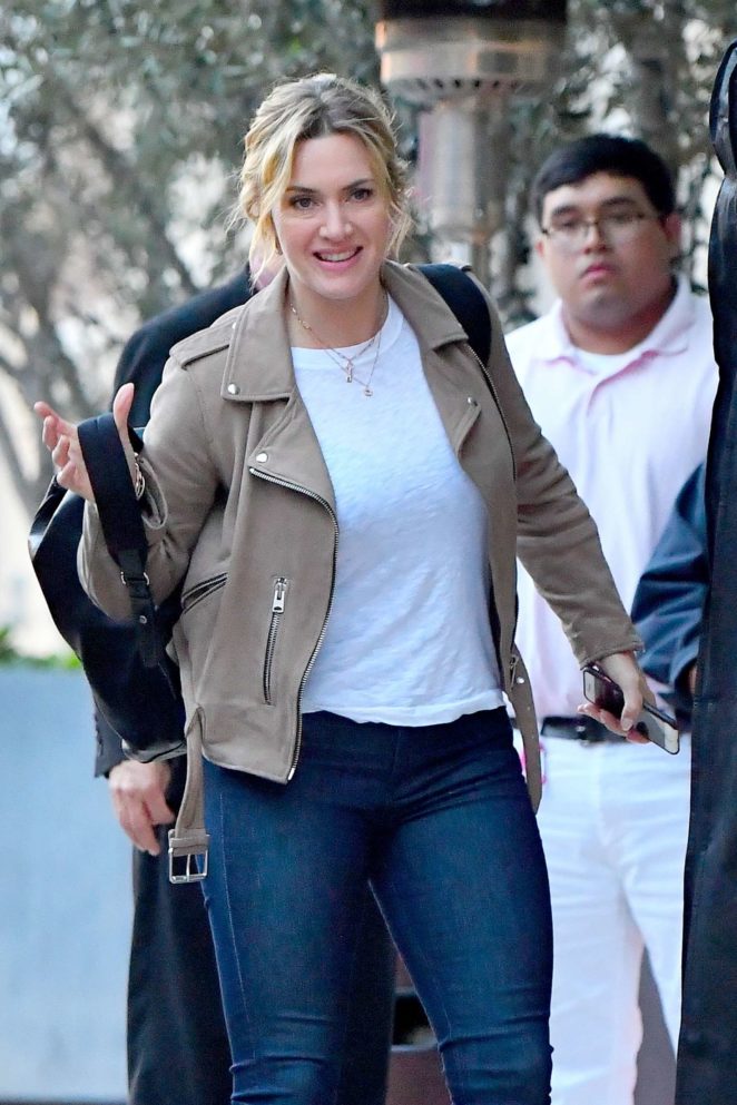 Kate Winslet - Arrives at her hotel in Santa Monica