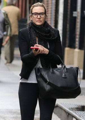 Kate Winslet - Out and about in New York