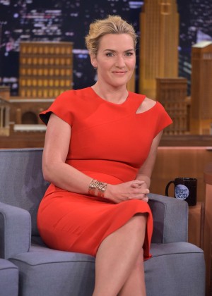 Kate Winslet - 'The Tonight Show with Jimmy Fallon' in NYC